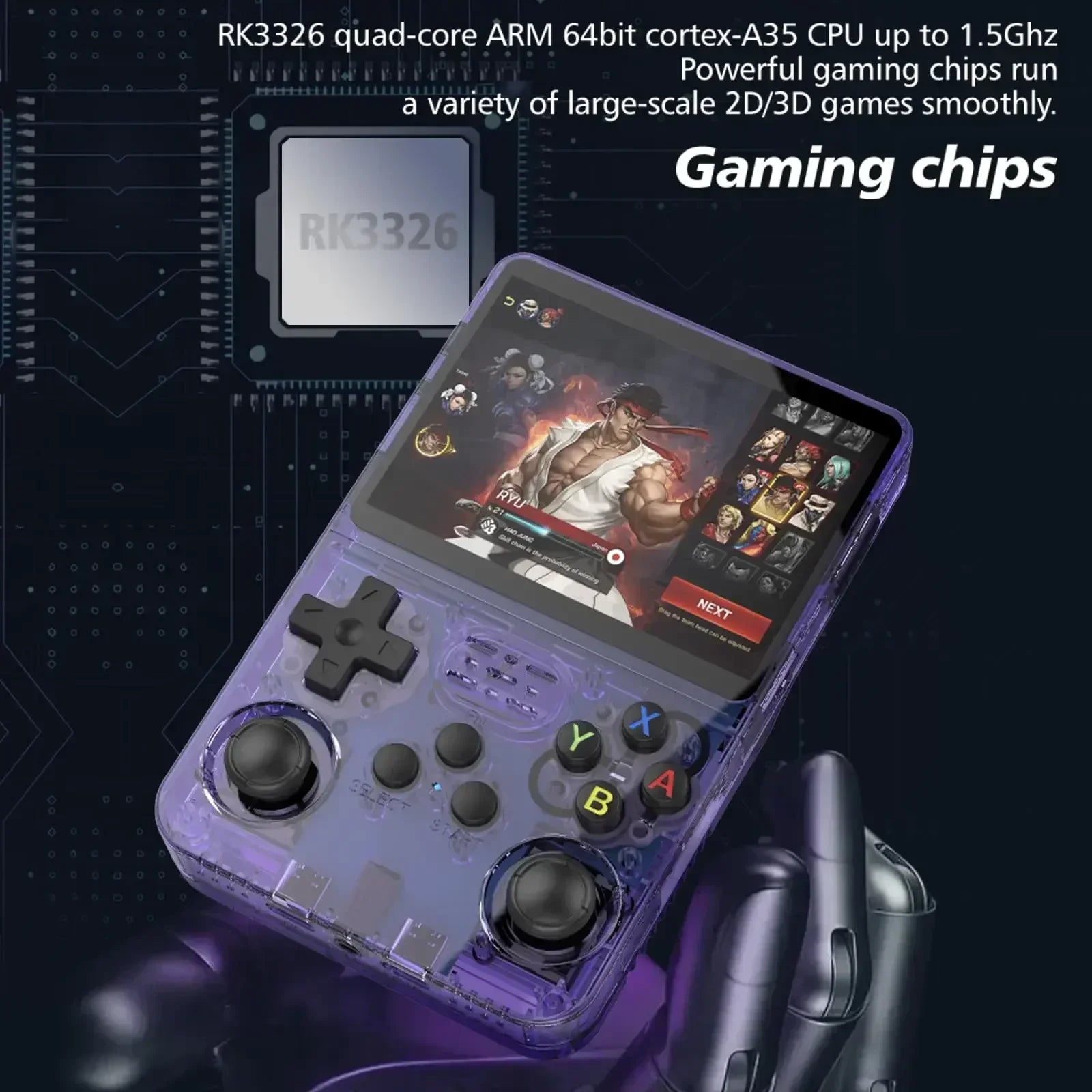 كونسول الجيب الكلاسيكي R36S 🎮