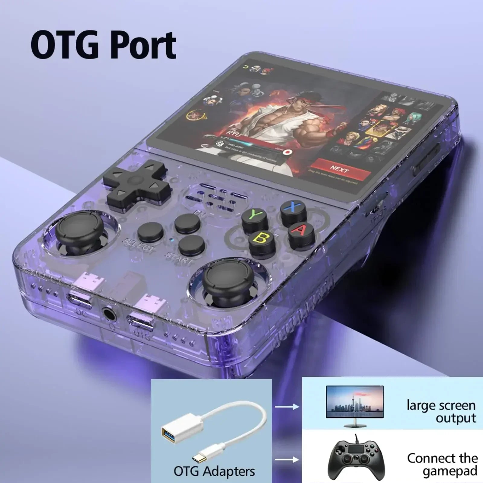 كونسول الجيب الكلاسيكي R36S 🎮