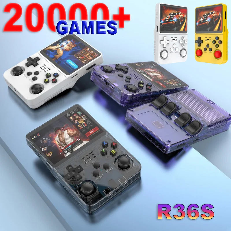 كونسول الجيب الكلاسيكي R36S 🎮